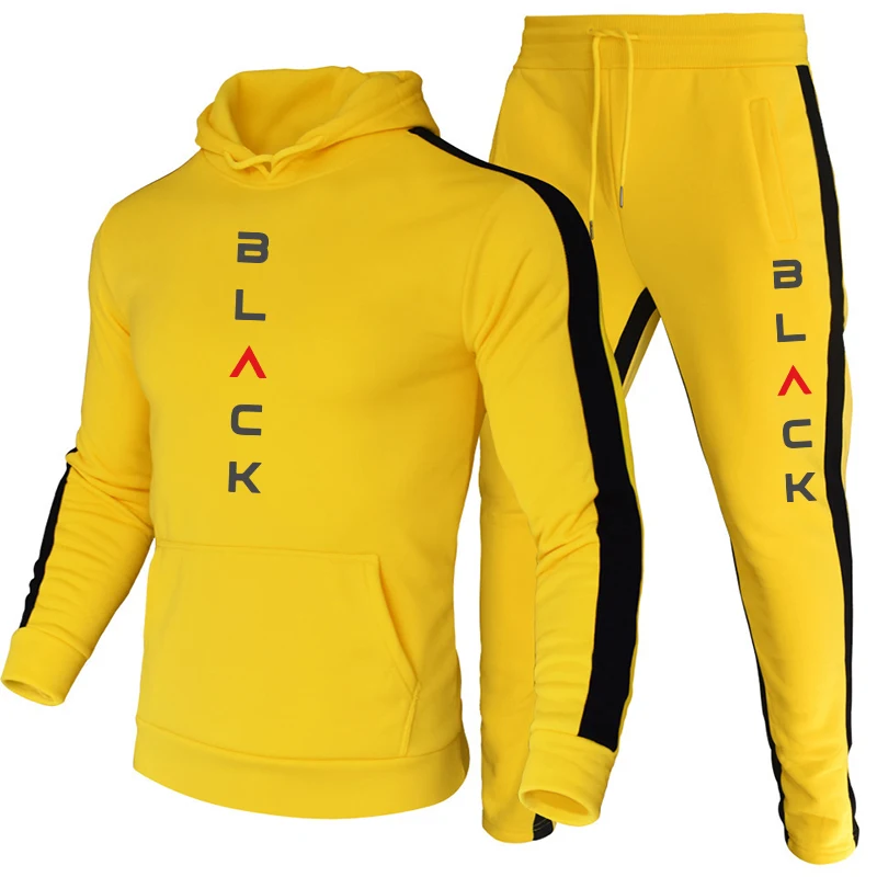 Outdoor Sports Outfit - AutumnWinter 2 Pcs Set Men's Tracksuit