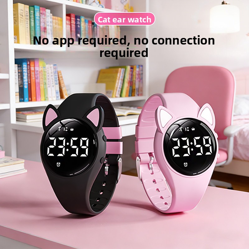 Outdoor Sport Watch - 2026 New Cat Ear Women Swimming