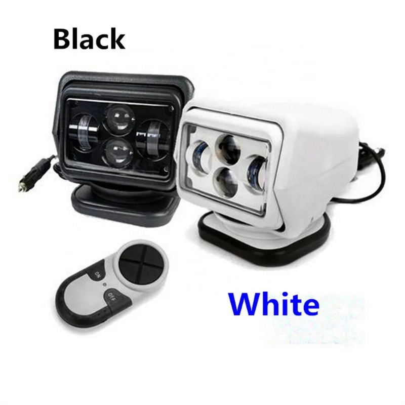 Outdoor Spotlight - LED Search Light,60W 12V24V Remote Control