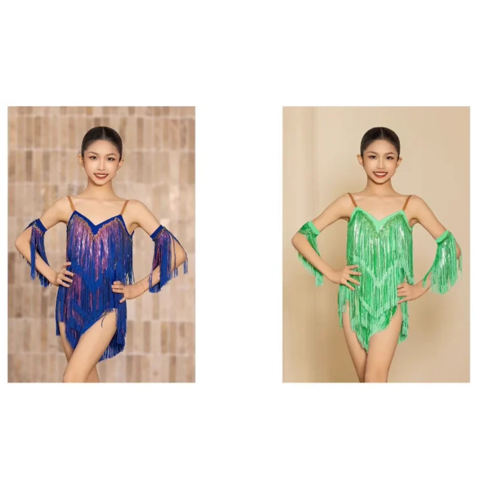 New Latin Performance Dance Dr - Outdoor Sport Dress ulasan dan harga