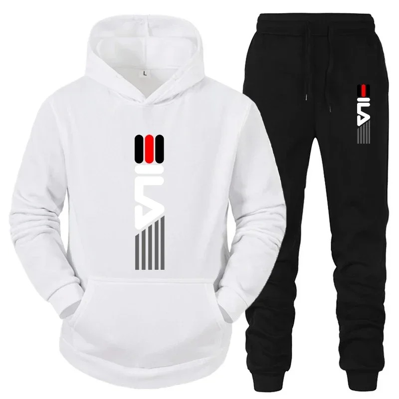 Men's Tracksuit Hooded Sweatsh - Outdoor Sports Outfit ulasan dan harga