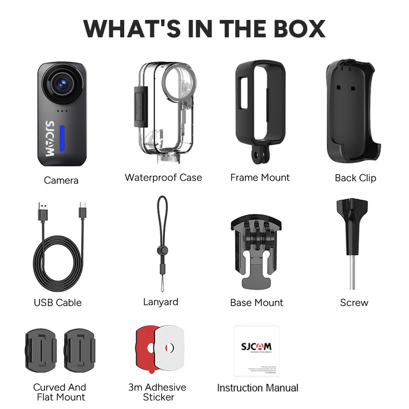 SJCAM C110+ 4K 30fps Action Ca - Outdoor Sport Usa ulasan dan harga
