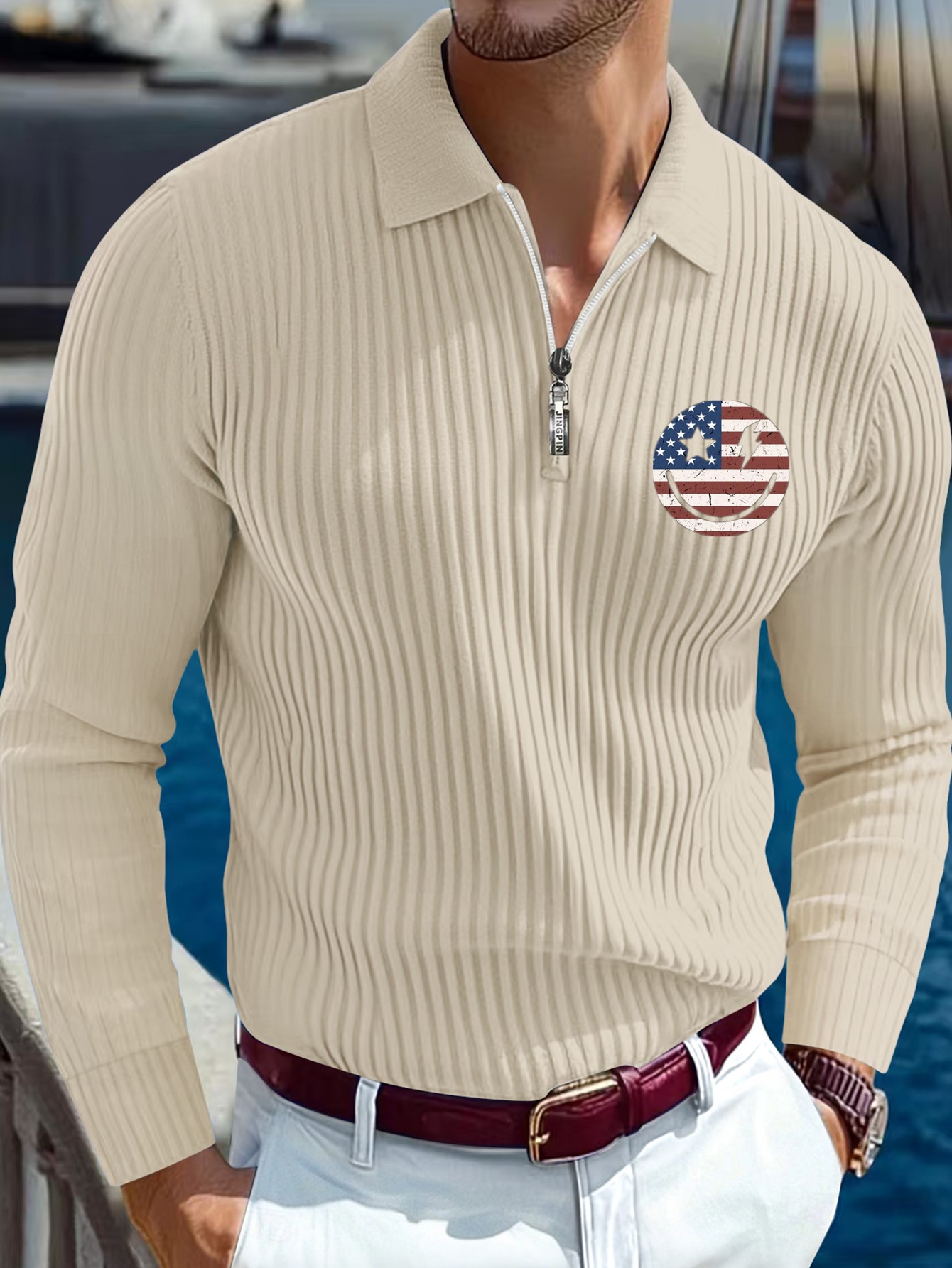 Men's Outdoor Golf & Equestria - Polo Shirt Equestrian ulasan dan harga