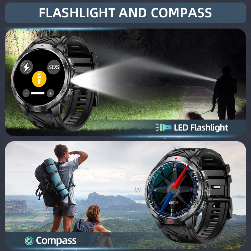 LIGE New 1100mAh Battery Smart - Outdoor Sport News ulasan dan harga