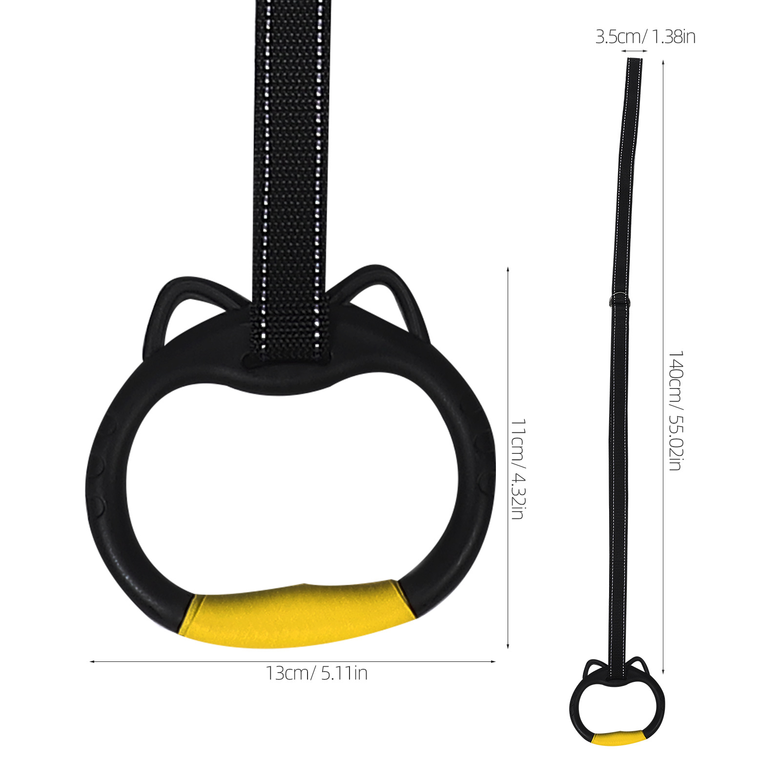 1 set 1 Set Gymnastics Rings F - Gymnastic Bar Home ulasan dan harga