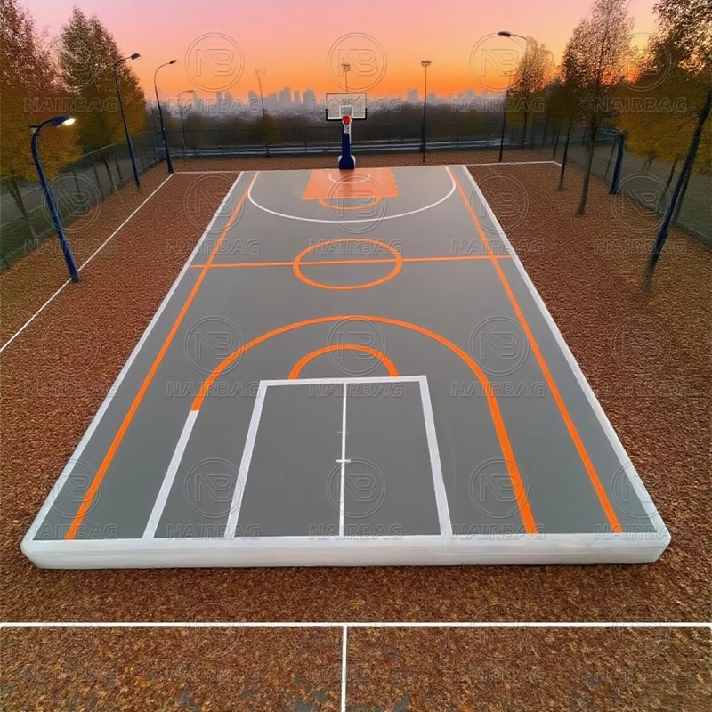 Air Court Infla Sport Court Ai - Outdoor Sport Court Flooring ulasan dan harga