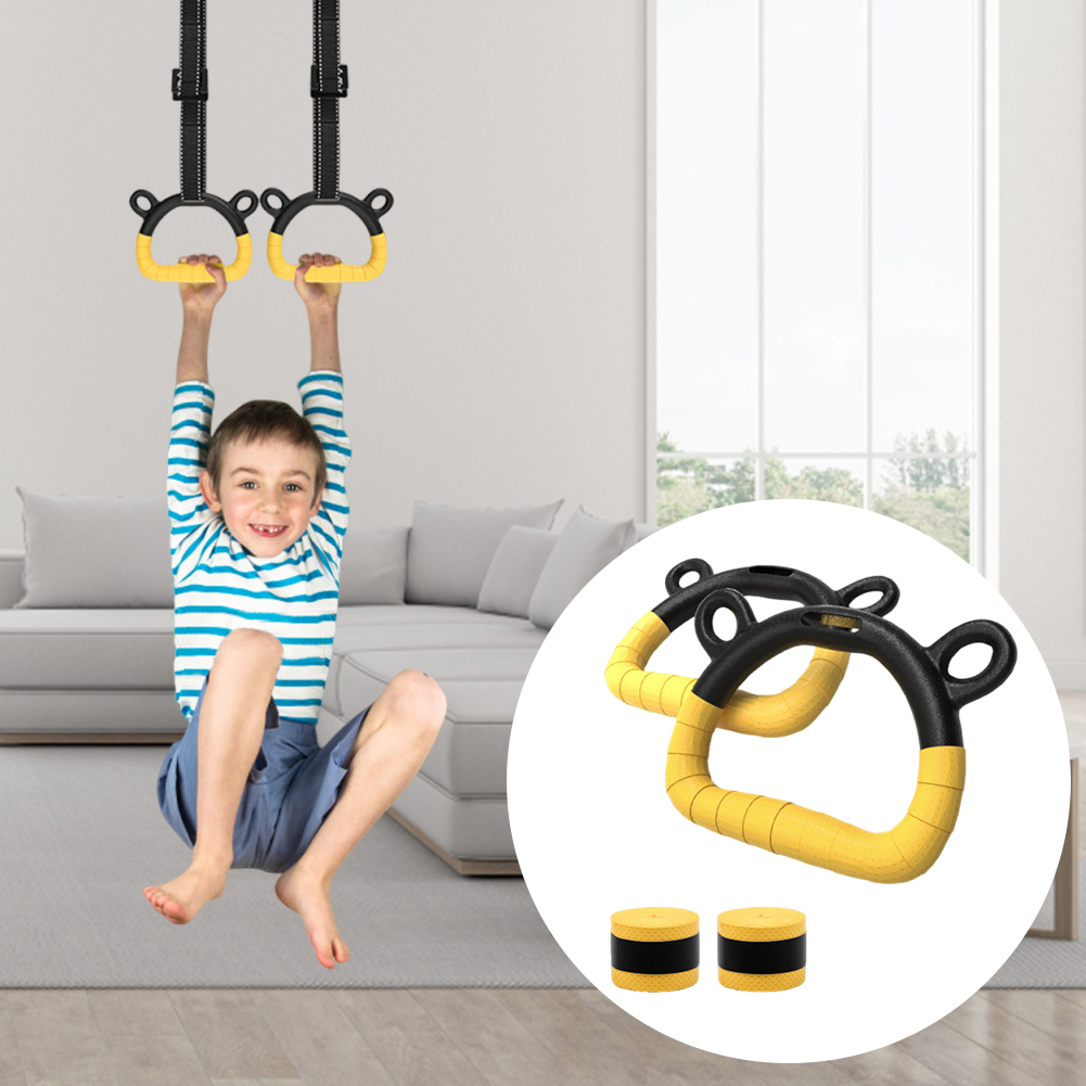 Gym Ring Buckles with Adjustab - Gymnastic Bar Home ulasan dan harga
