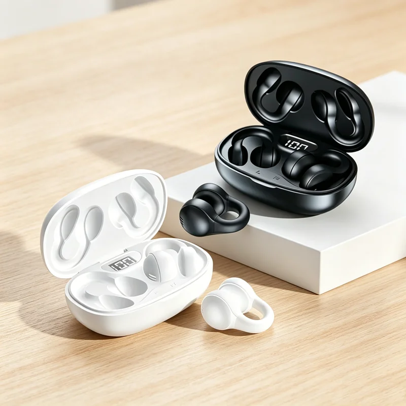 TWS Bluetooth Earbuds Fone Blu - Outdoor Sport Background ulasan dan harga