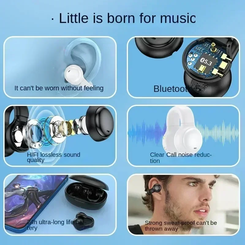 TWS Bluetooth Earbuds Fone Blu - Outdoor Sport Background ulasan dan harga