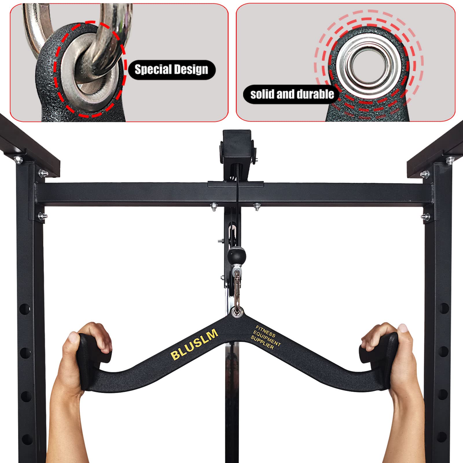 Home Gym Fitness Lat Pull Down - Gymnastic Bar Home ulasan dan harga