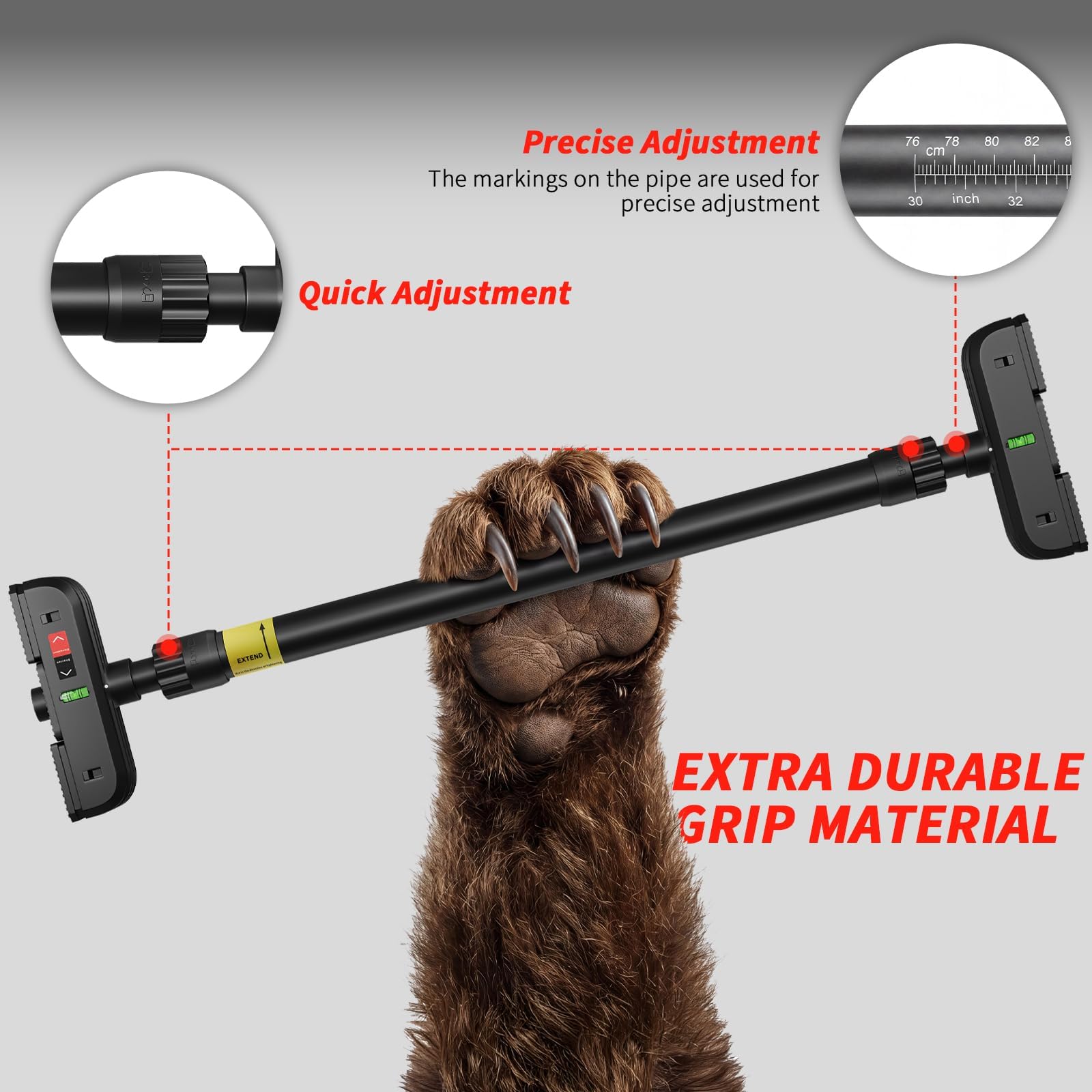 Doorway Pull Up Bar No Screws  - Gymnastic Bar Home ulasan dan harga