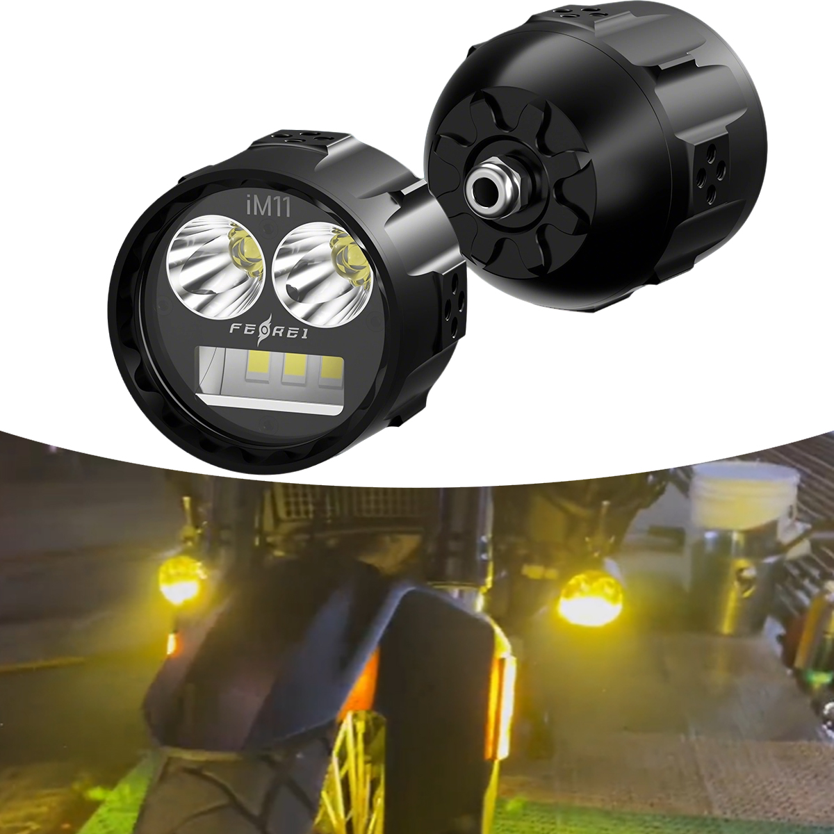 Motorcycle Low Beam LED Auxili - Outdoor Spotlight ulasan dan harga