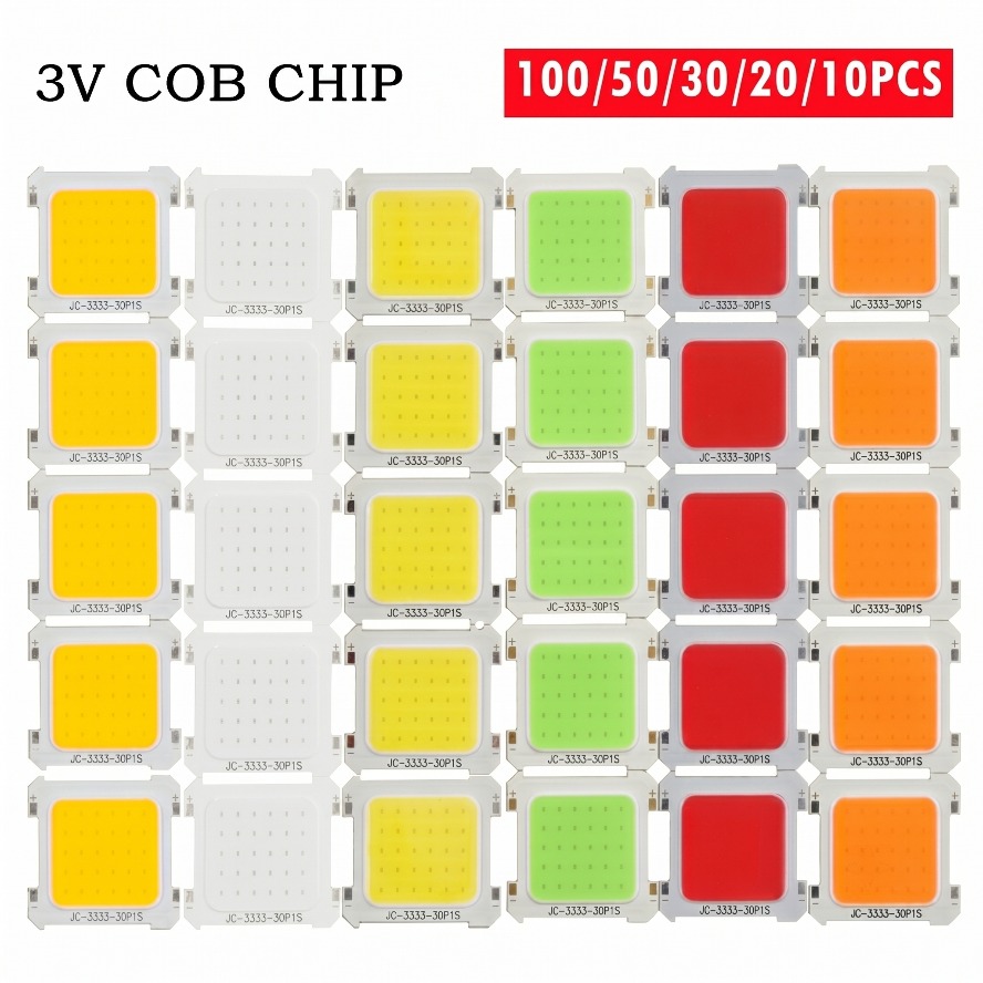 6 Light Colors 100~10PCS 3V LE - Outdoor Spotlight ulasan dan harga