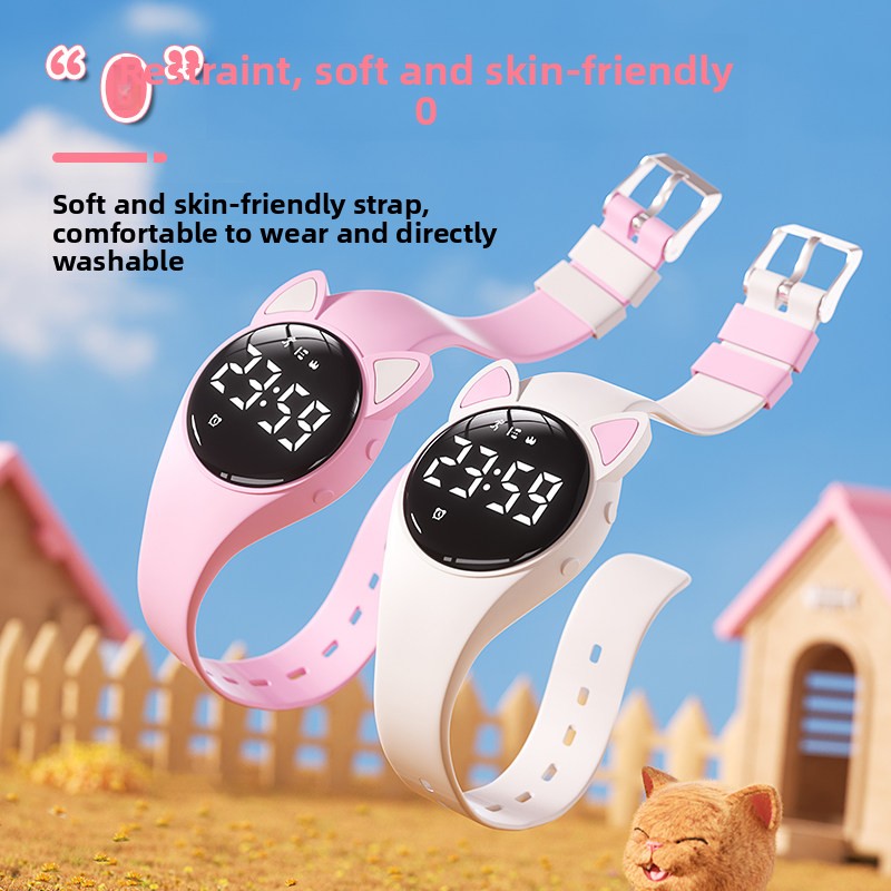 2026 New Cat Ear Women Swimmin - Outdoor Sport Watch ulasan dan harga