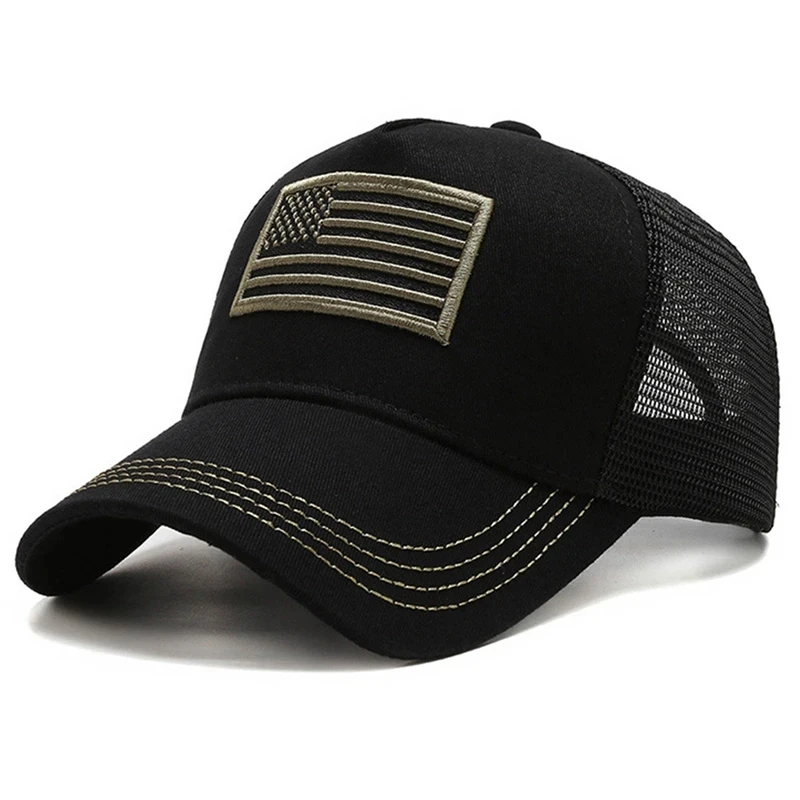 USA Flag Mesh Baseball Cap Sum - Outdoor Sport Usa ulasan dan harga