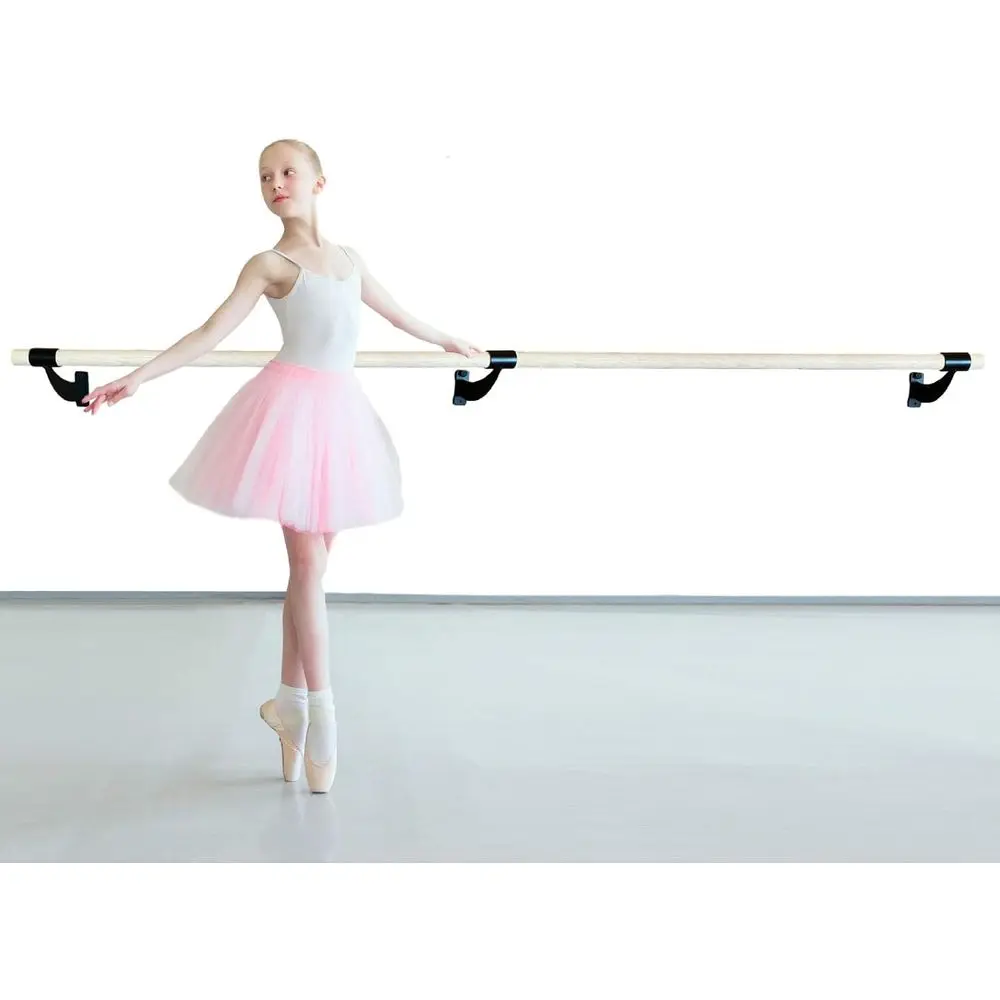 Fixed Height Wall Mount Ballet - Gymnastic Bar Home ulasan dan harga