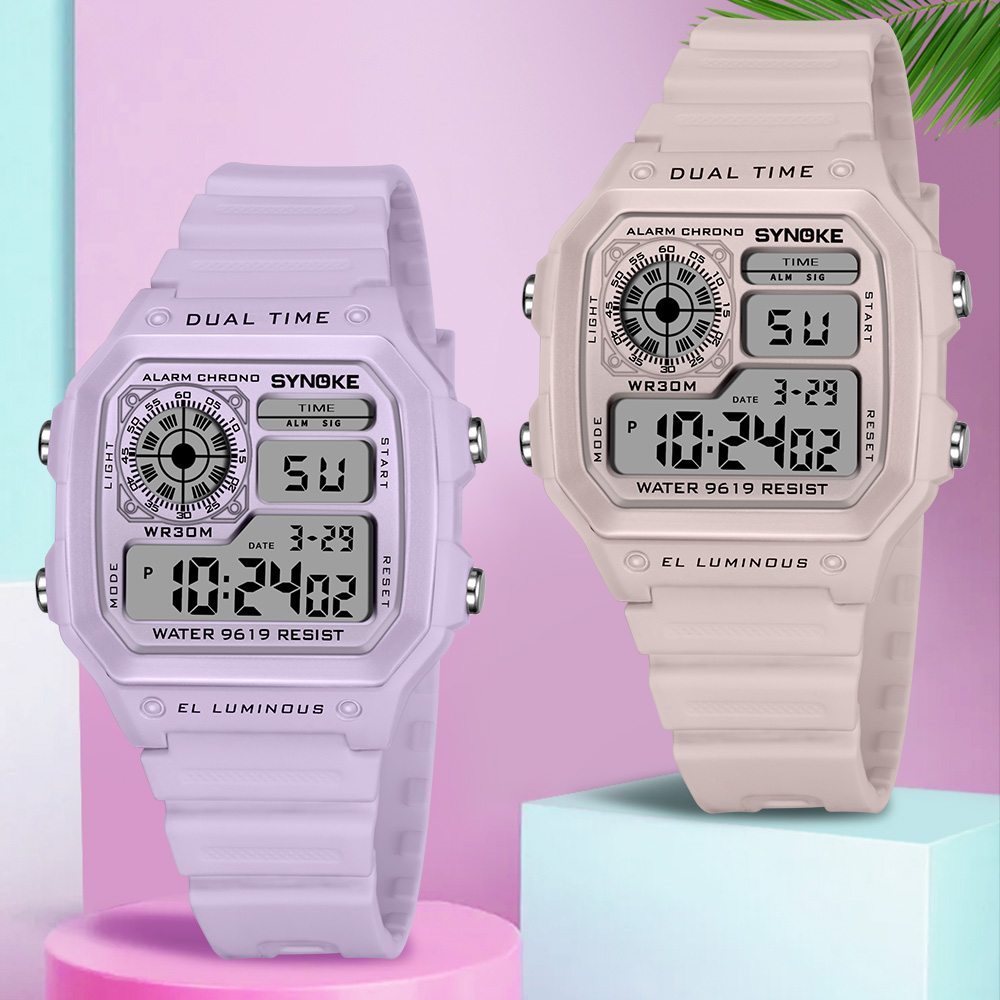 SYNOKE Digital Watches Lady Sp - Outdoor Sport Watch ulasan dan harga