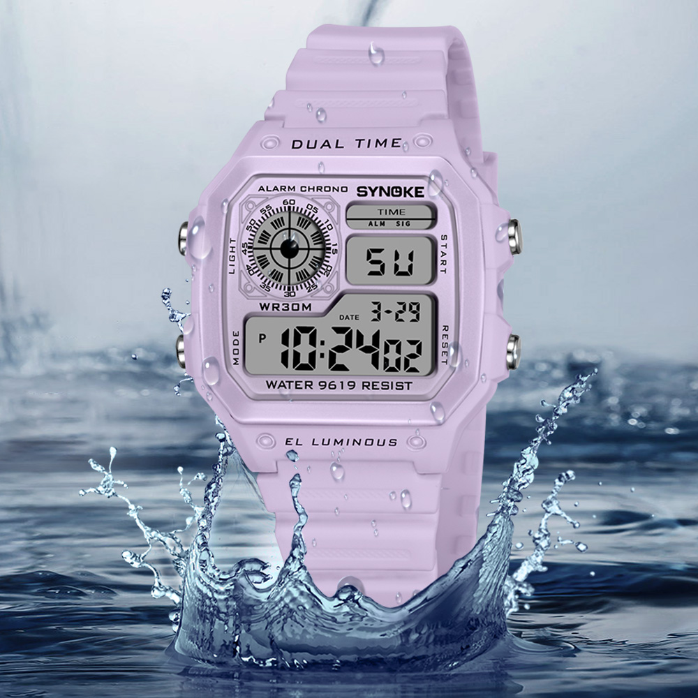 SYNOKE Digital Watches Lady Sp - Outdoor Sport Watch ulasan dan harga