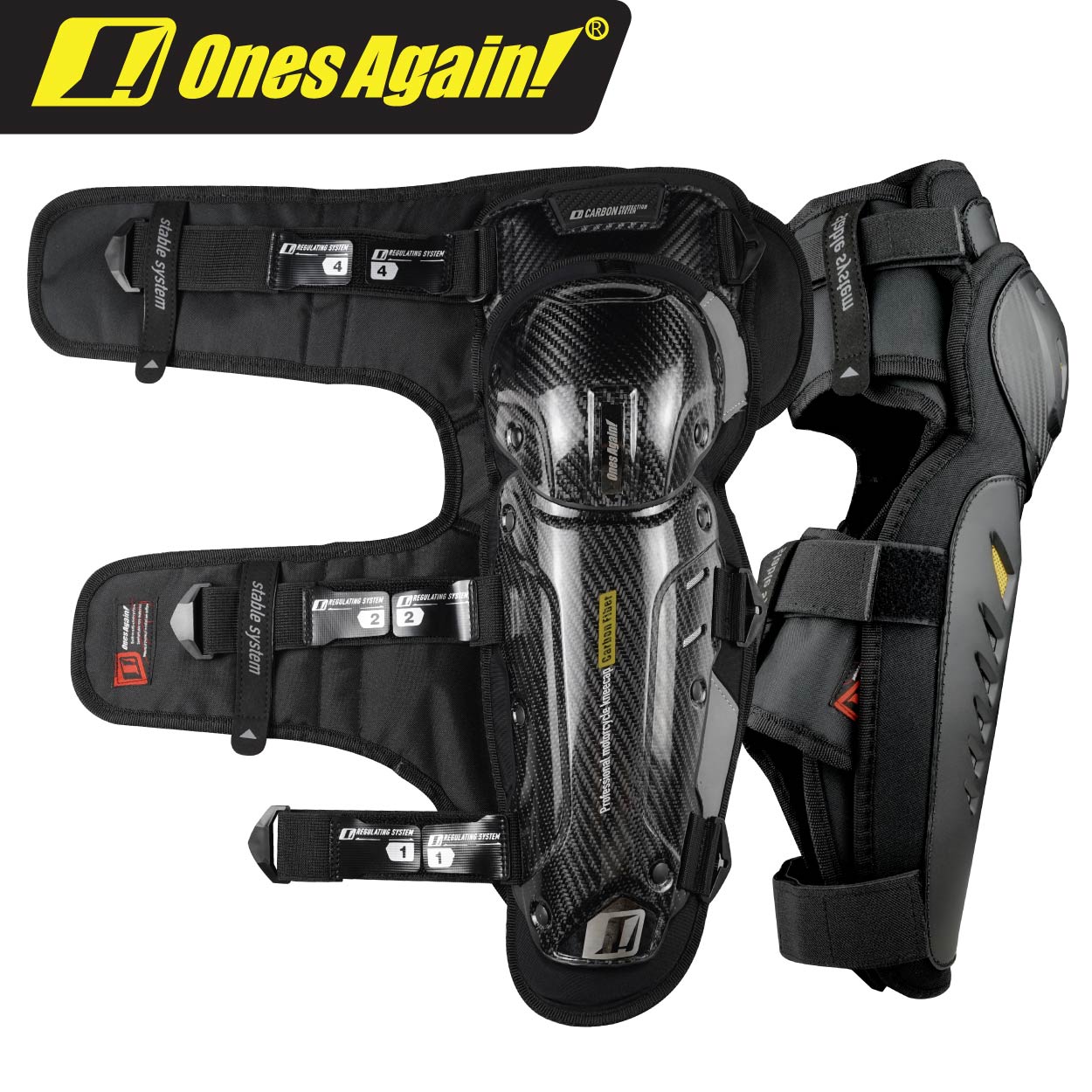 Ones again! Carbon fiber motor - Mtb Elbow Pad ulasan dan harga