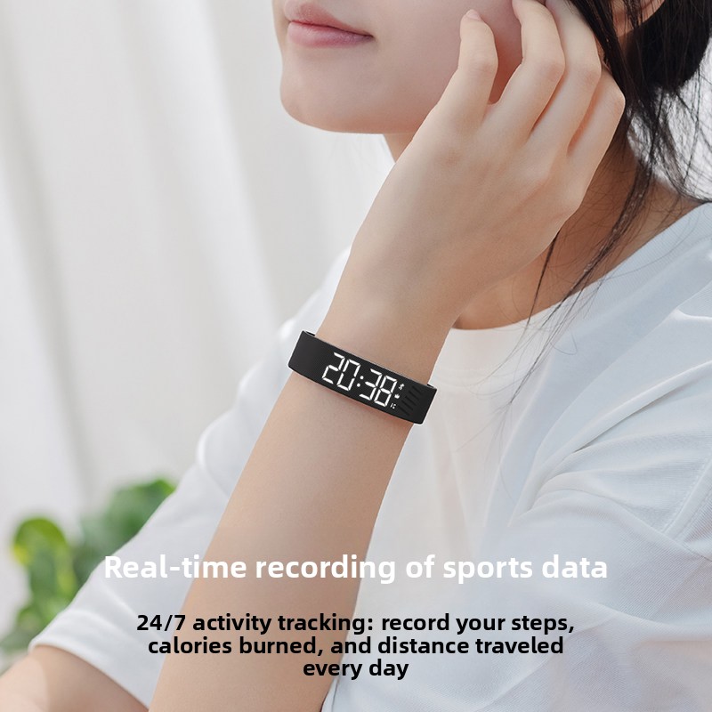 LED Digital Alarm Clock Watch  - Outdoor Sport Watch ulasan dan harga