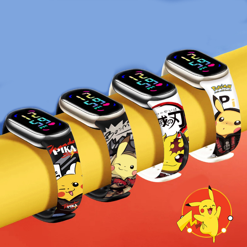 Pikachu Kids LED Watch Waterpr - Outdoor Sport Watch ulasan dan harga