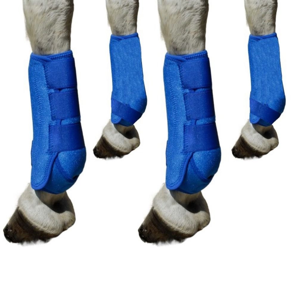 4pcs/set Colorful Horse Sport  - Brushing Boot Horse ulasan dan harga