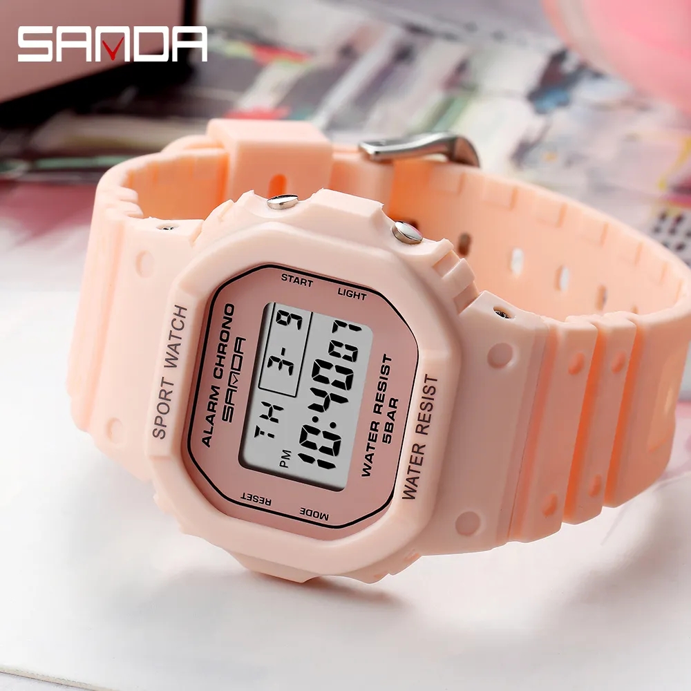SANDA Luxury Ladies Sports Wat - Outdoor Sport Watch ulasan dan harga