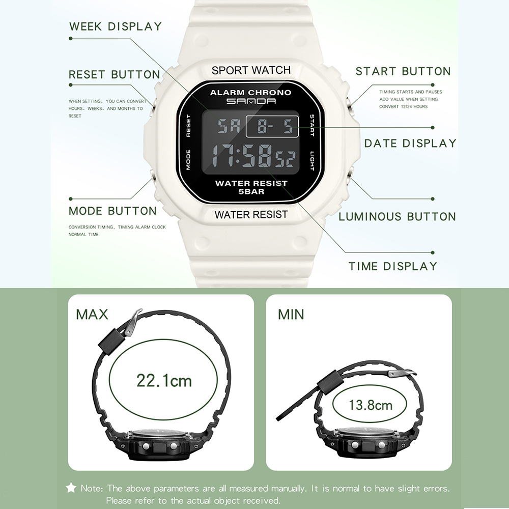 SANDA Luxury Ladies Sports Wat - Outdoor Sport Watch ulasan dan harga