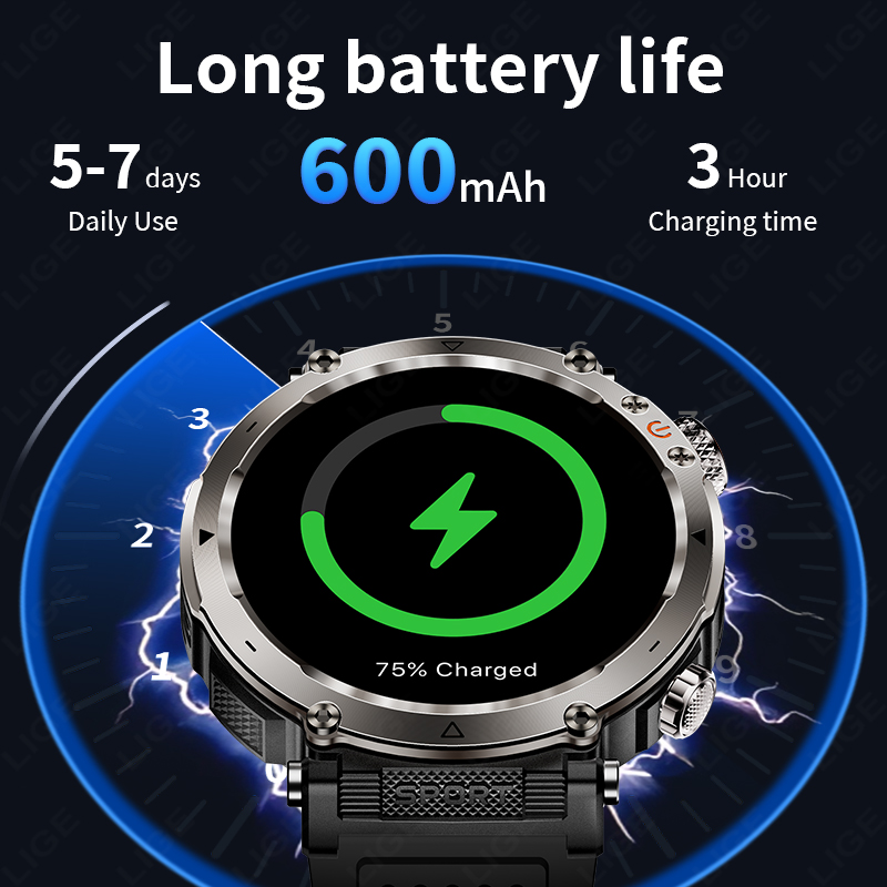 New Military Outdoor Smartwatc - Outdoor Sport Watch ulasan dan harga
