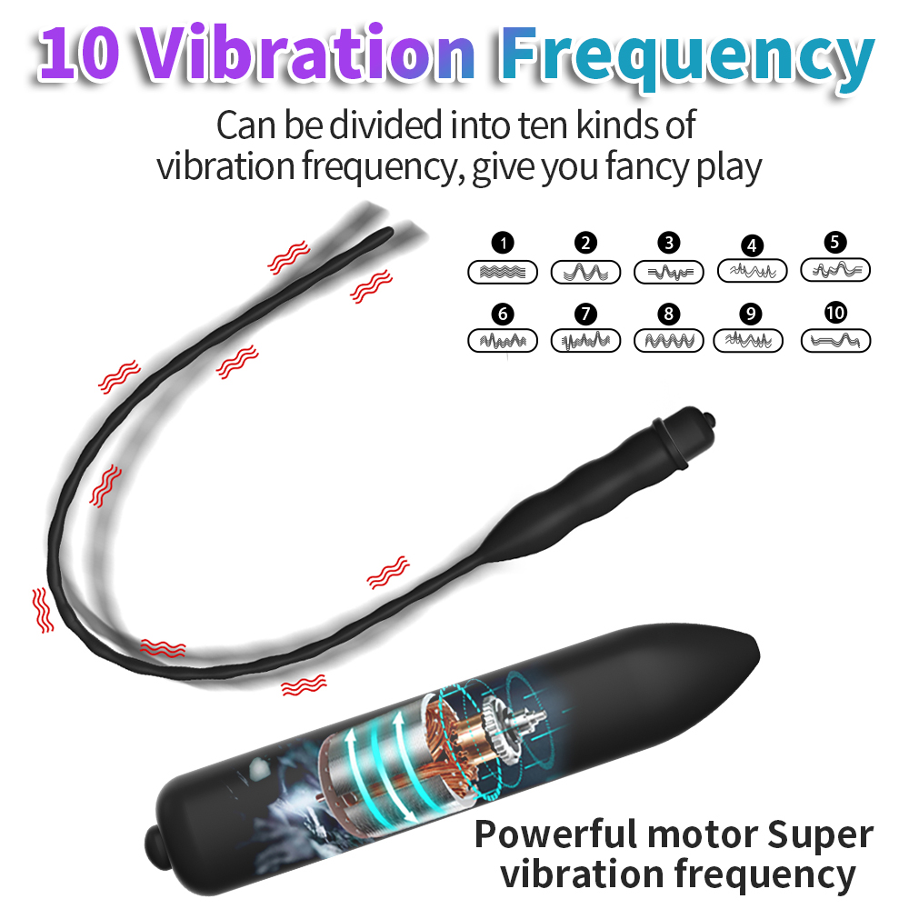 10 Frequency Urethral Vibrator - Lunge Line Horse ulasan dan harga