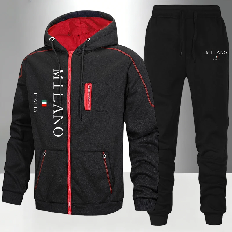 italy Fashion Men's Set/Coat/P - Outdoor Sports Outfit ulasan dan harga