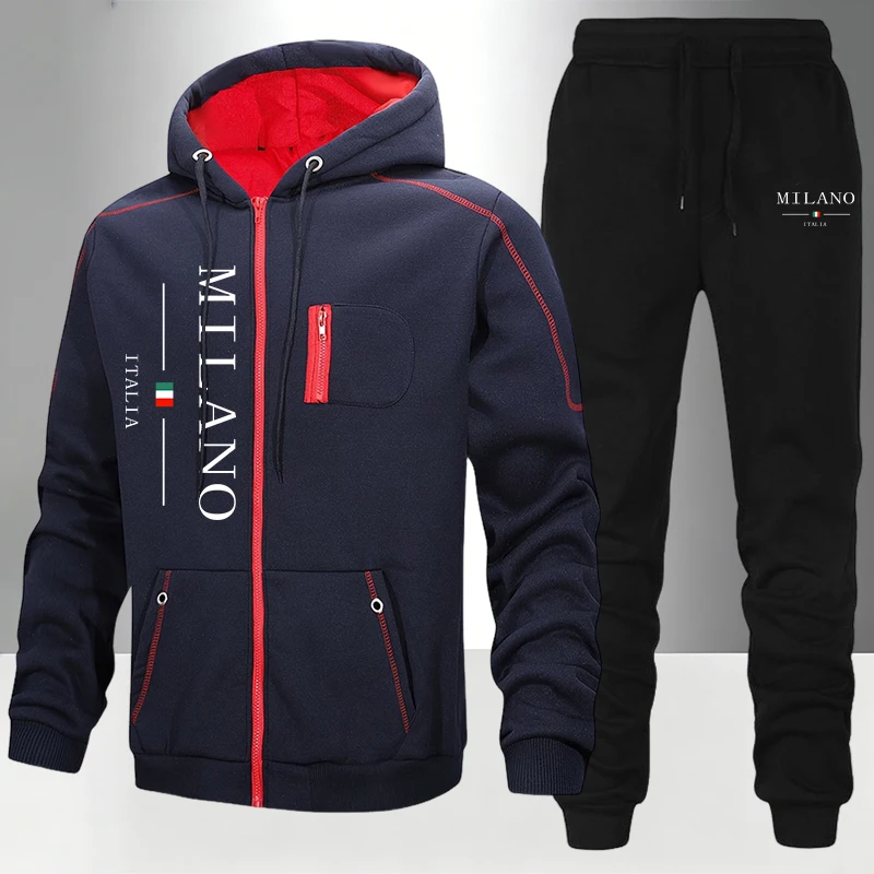 italy Fashion Men's Set/Coat/P - Outdoor Sports Outfit ulasan dan harga