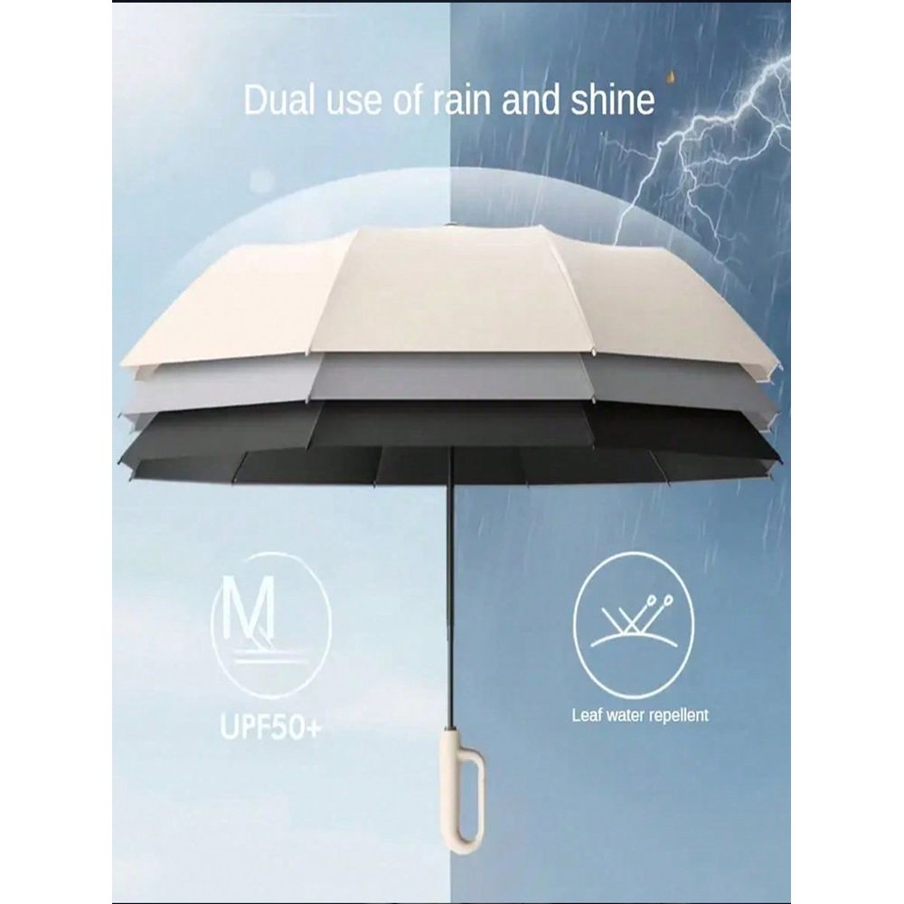 1PC Reinforced Fabric UV Prote - Outdoor Sports Umbrella ulasan dan harga