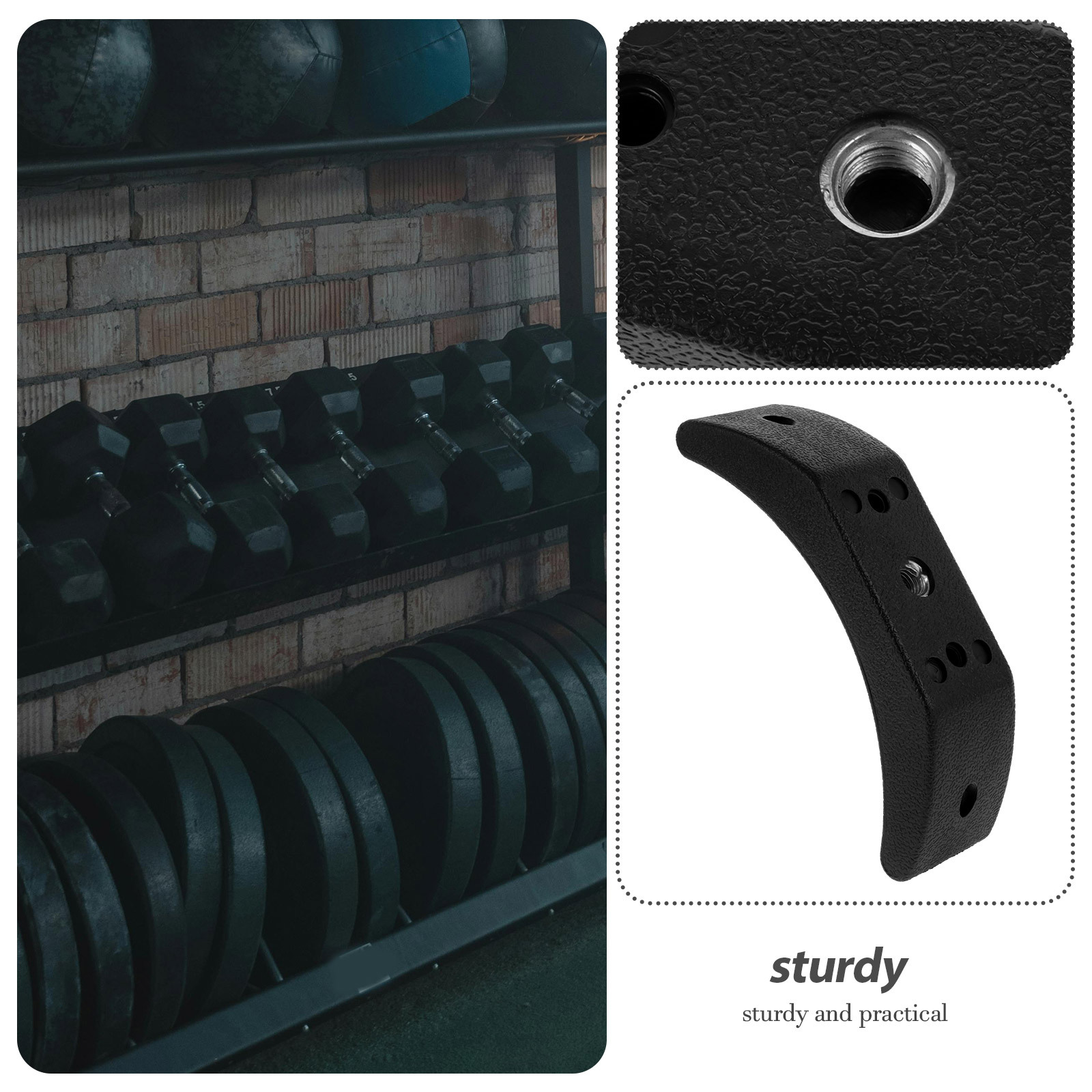 4Pcs Multifunctional Dumbbell  - Gymnastic Bar Home ulasan dan harga