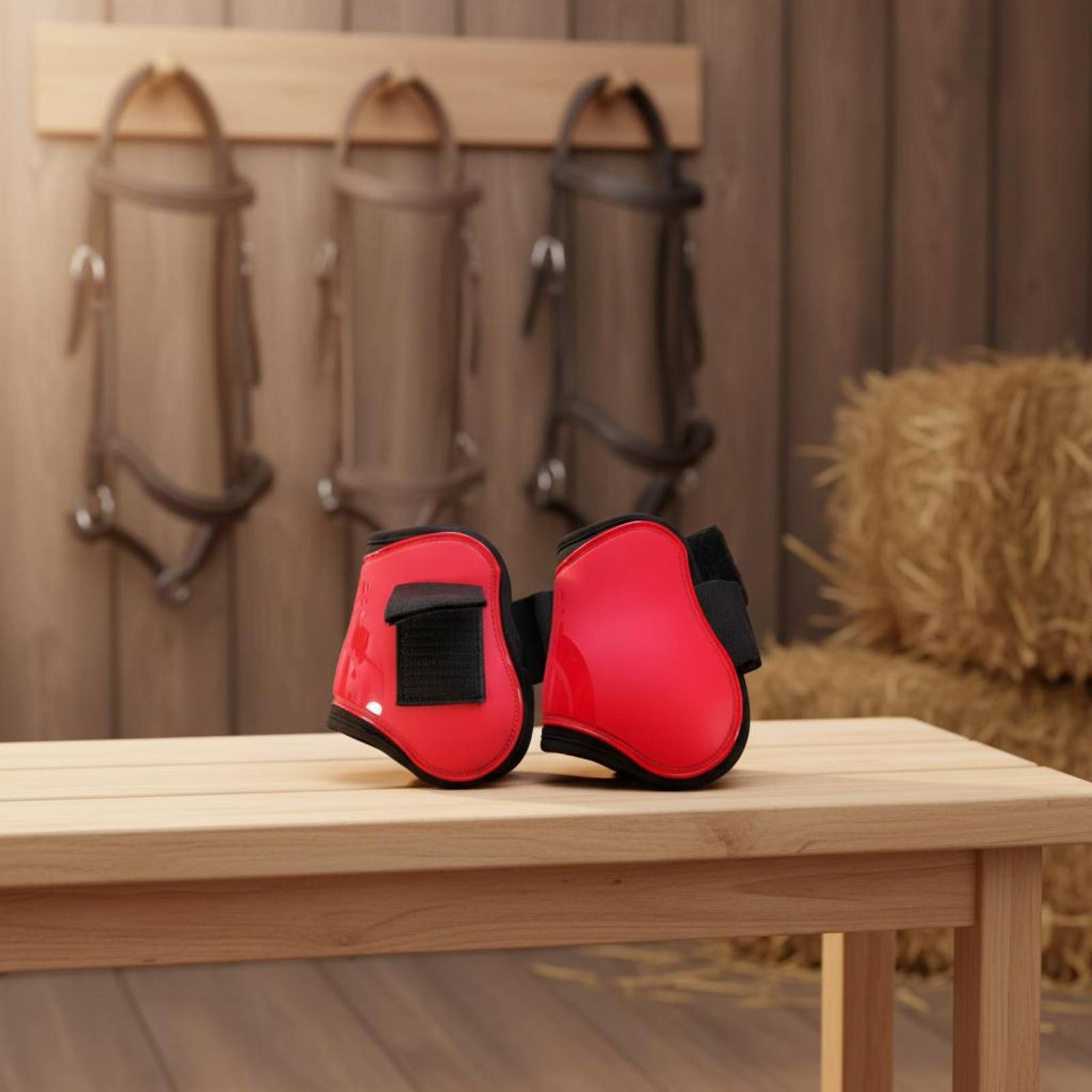 4 Pieces Horse Leg Protector W - Brushing Boot Horse ulasan dan harga