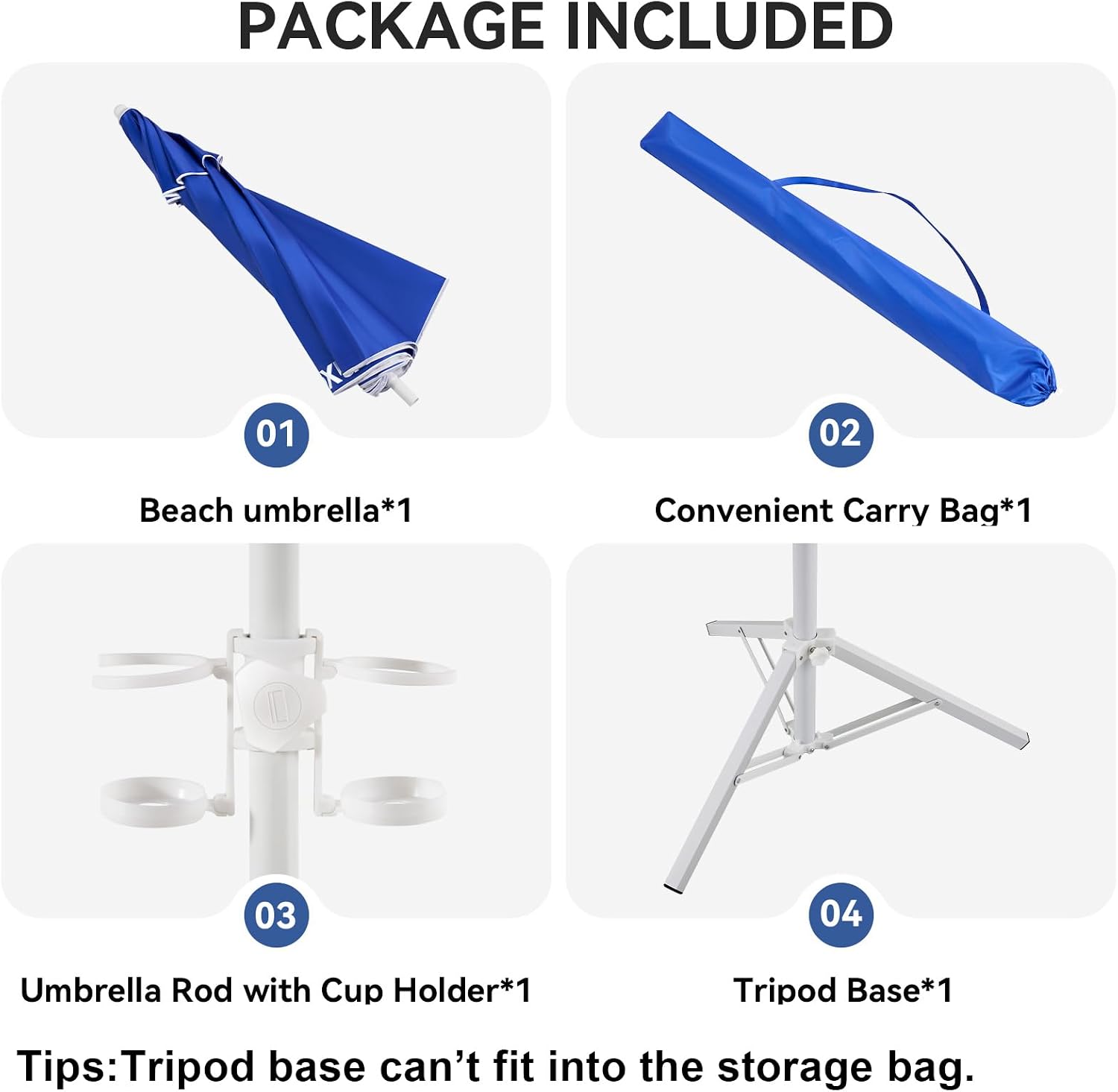 6.5ft Portable Umbrella With S - Outdoor Sports Umbrella ulasan dan harga